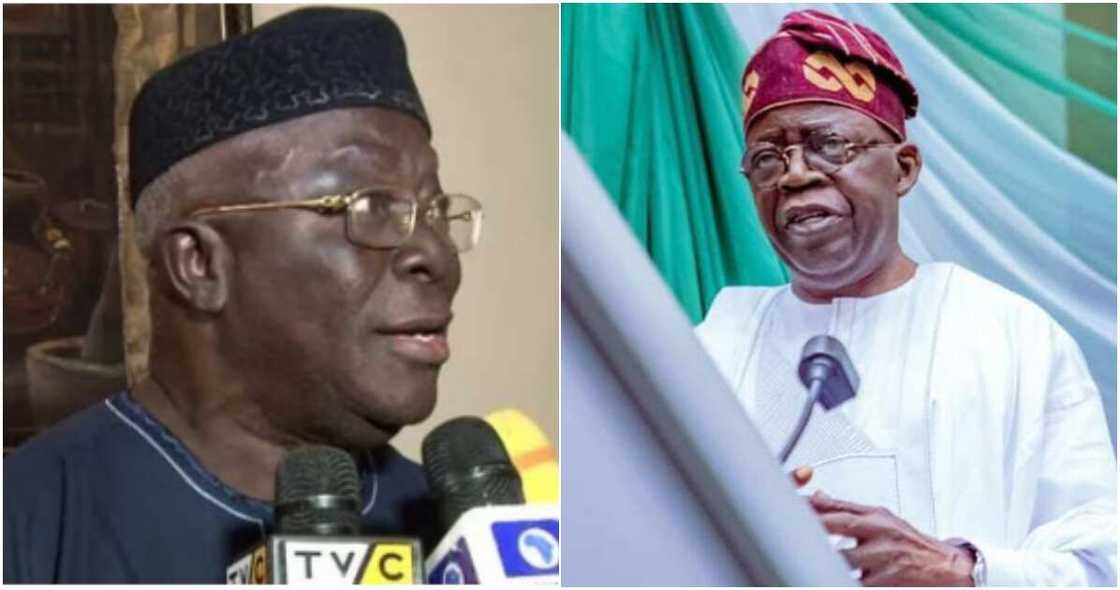 2023 election, APC, Bola Tinubu, Pa Ayo Adebanjo, leader of Afenifere, former President Olusegun Obasanjo 2023 election, APC, Bola Tinubu, Pa Ayo Adebanjo, leader of Afenifere, former President Olusegun Obasanjo