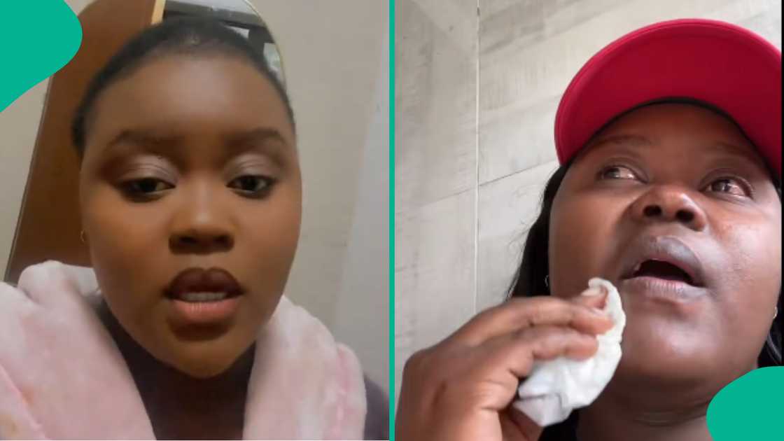 Lady shares why she wept at work. Lady shares why she wept at work.