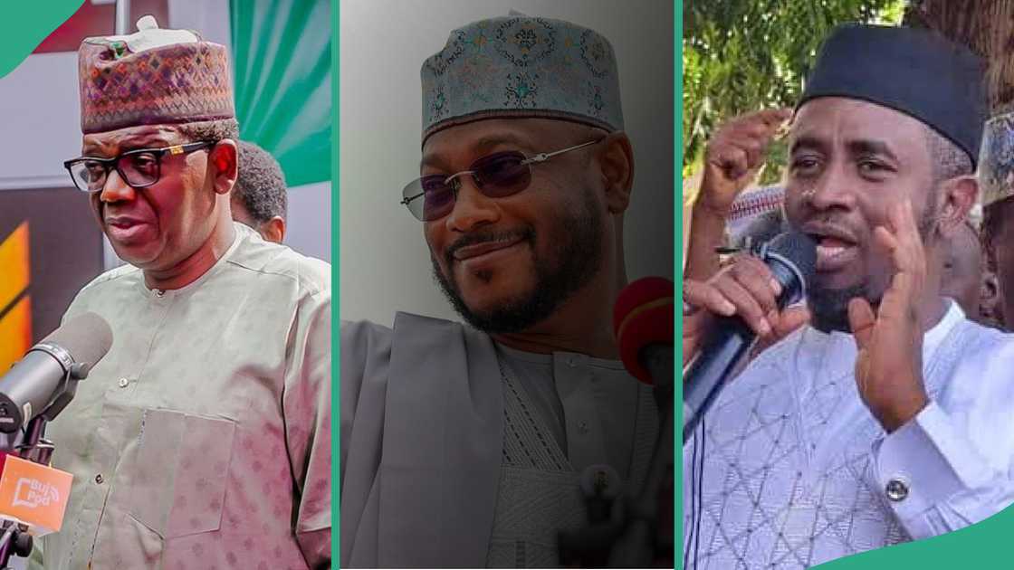 Bello Matawalle, Dauda Lawal and Shehu Umar Buba are the minister, governor and senator from the north recently accused of sponsoring bandits. Bello Matawalle, Dauda Lawal and Shehu Umar Buba are the minister, governor and senator from the north recently accused of sponsoring bandits.