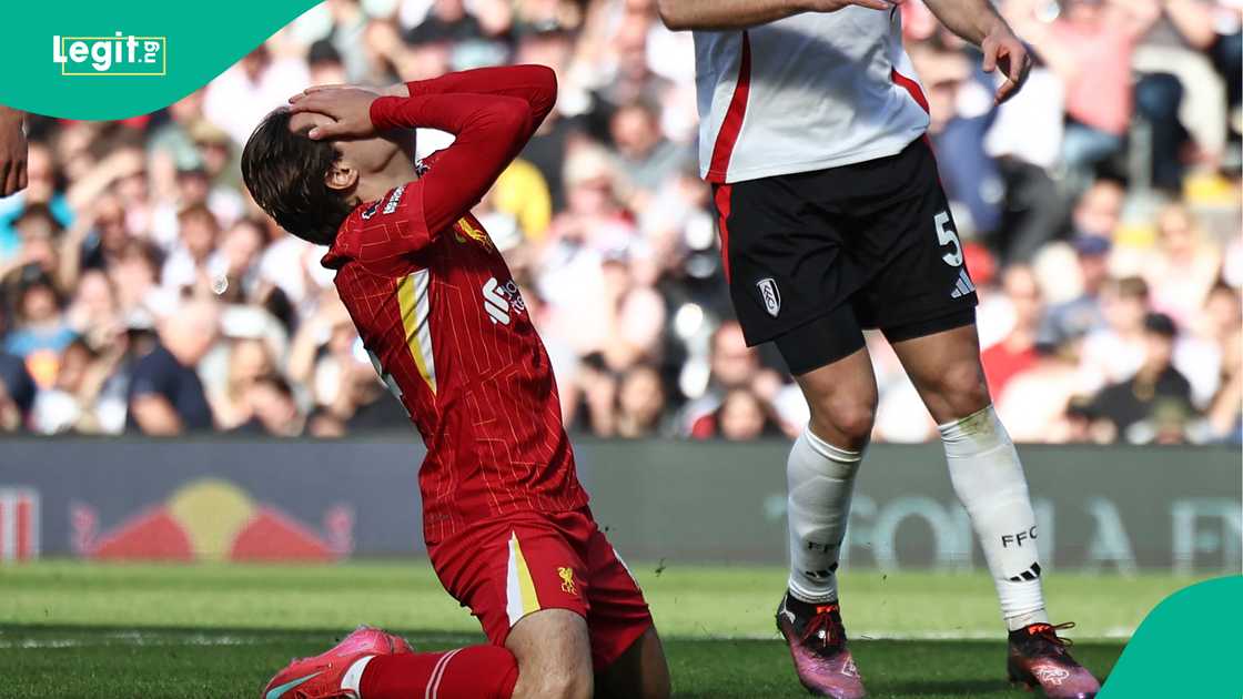 Federico Chiesa, Liverpool, Fulham, Craven Cottage, London, England, Premier League. Federico Chiesa, Liverpool, Fulham, Craven Cottage, London, England, Premier League.