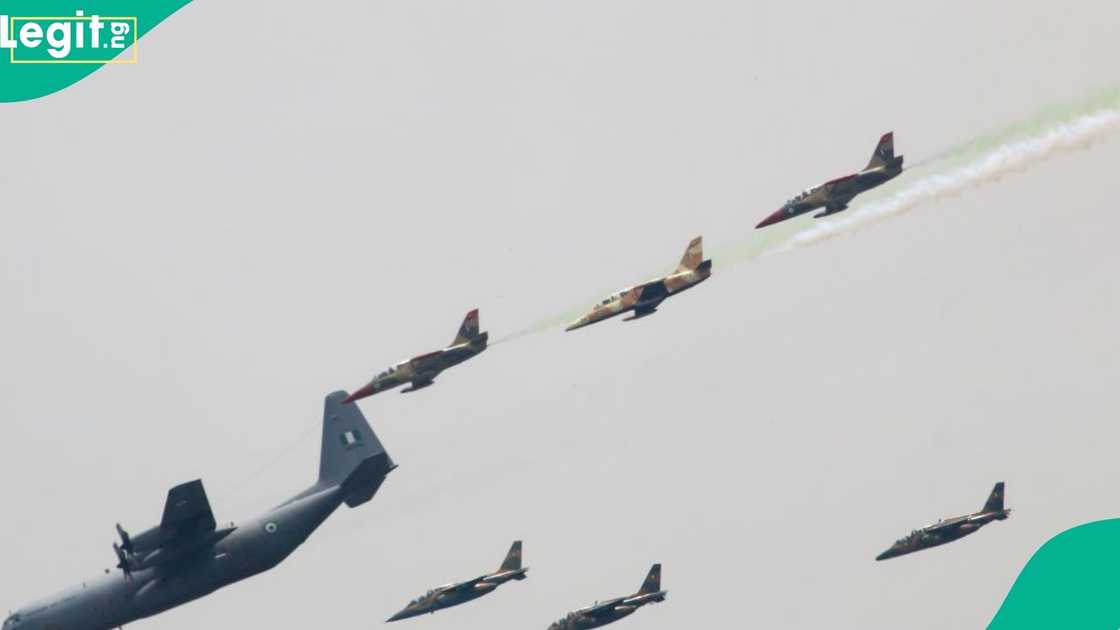 The Nigerian Air Force conducts air strikes in Sambisa and Tumbuns, destroying multiple insurgent hideouts.