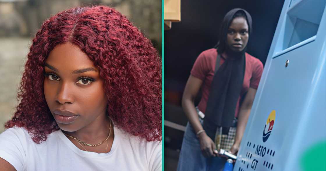 Fuel attendant goes viral after posting her final year result. Fuel attendant goes viral after posting her final year result.
