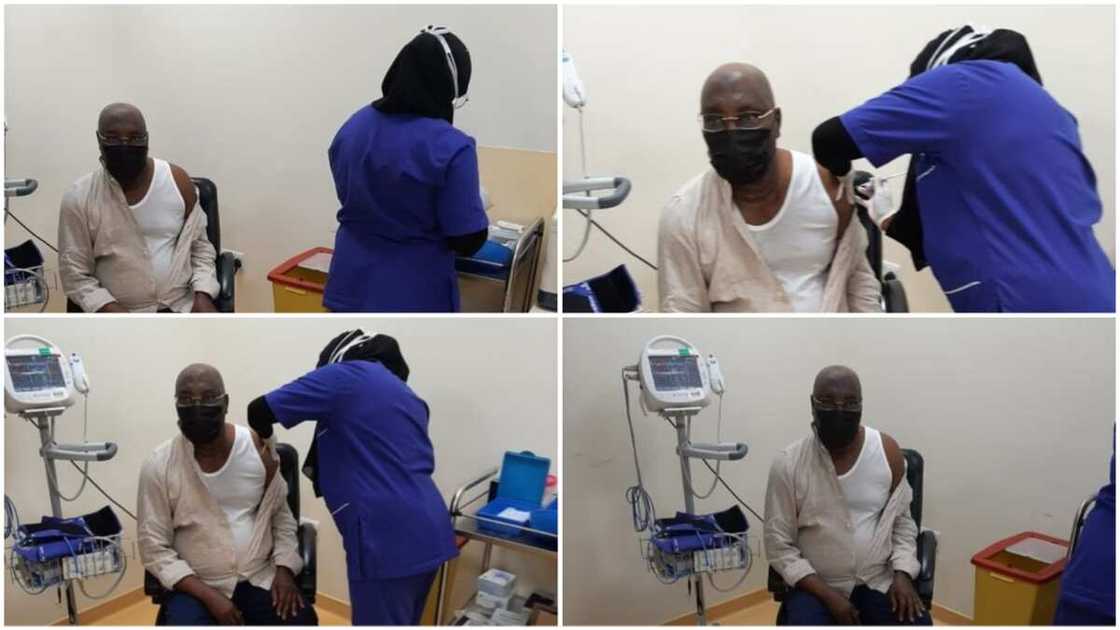 COVID-19 vaccine: Atiku takes 2nd dose as Nigerians wait for FG COVID-19 vaccine: Atiku takes 2nd dose as Nigerians wait for FG