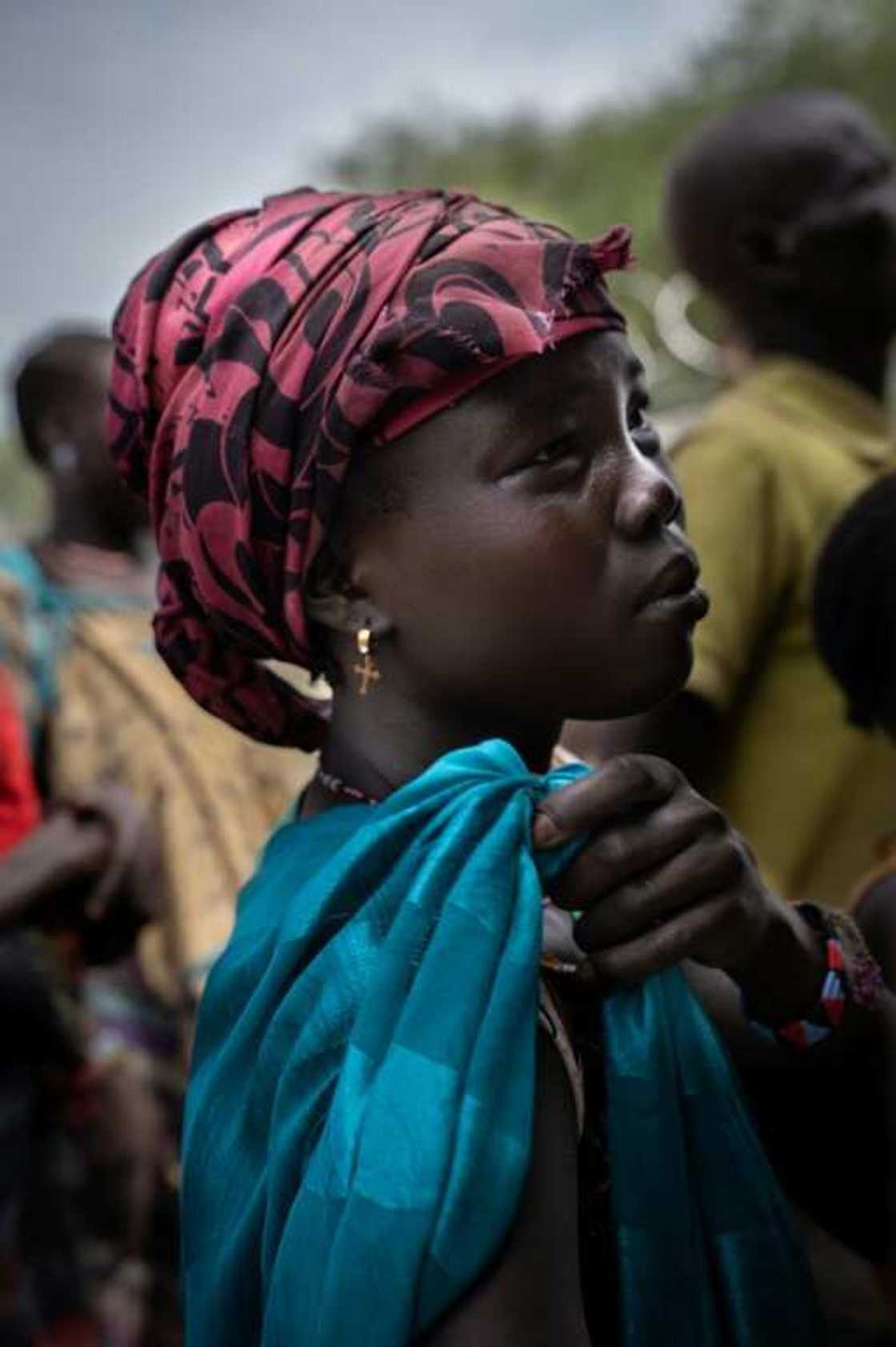 Needy: Violence in South Sudan has forced hundreds of thousands to flee their home Needy: Violence in South Sudan has forced hundreds of thousands to flee their home