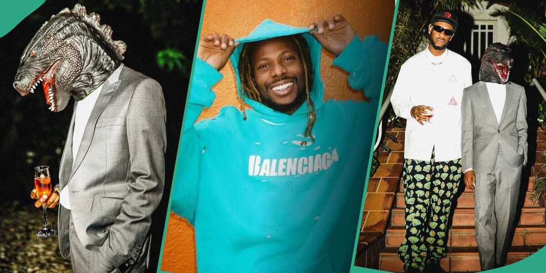 Photos of Gdzilla, Asake and D'Prince Photos of Gdzilla, Asake and D'Prince