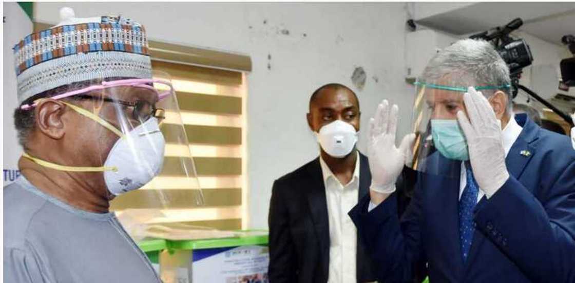 Annobar Coronavirus: Israila ta baiwa Najeriya taimakon kayan kariya 2,000 Annobar Coronavirus: Israila ta baiwa Najeriya taimakon kayan kariya 2,000