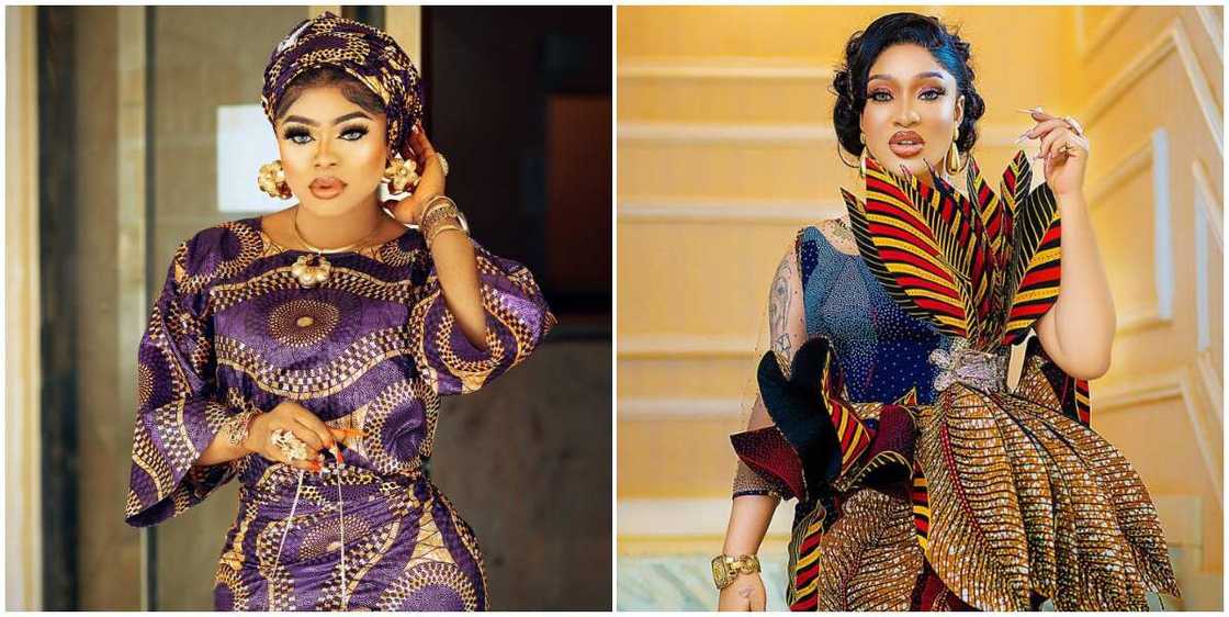 Tonto Dikeh reacts to video of ex-bestie Bobrisky showing support during her arrest in Dubai Tonto Dikeh reacts to video of ex-bestie Bobrisky showing support during her arrest in Dubai