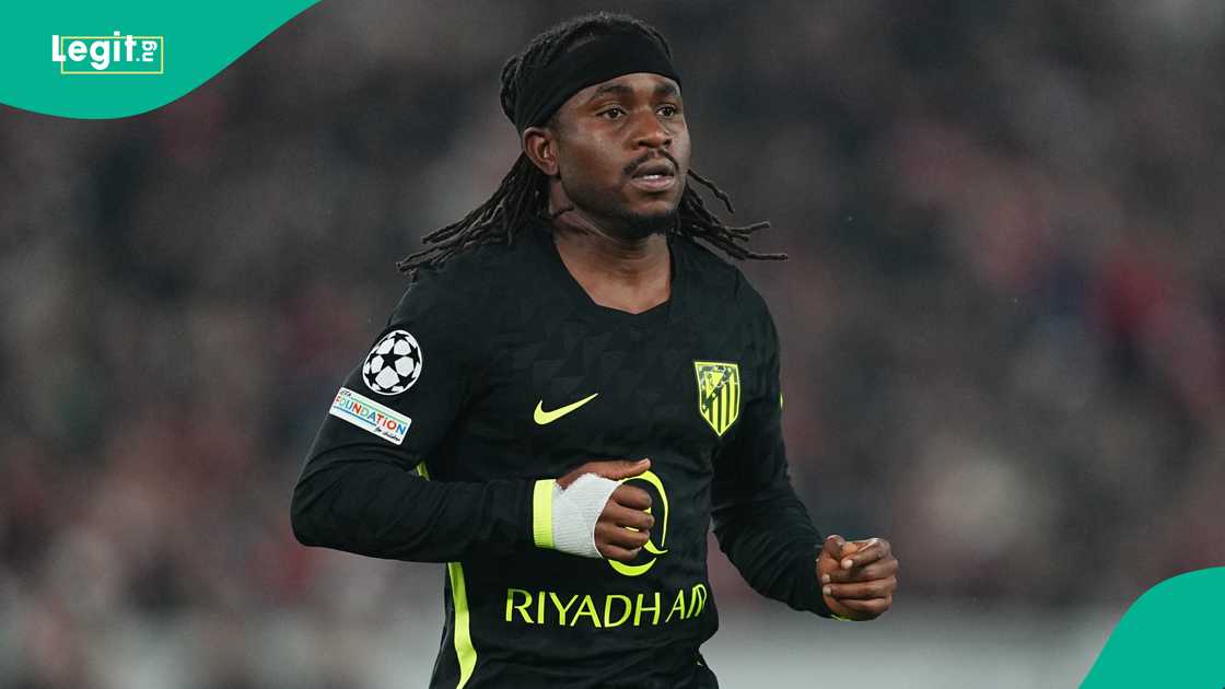 Ademola Lookman, Diego Simeone, Atletico Madrid, VfB Stuttgart, UEFA Champions League.