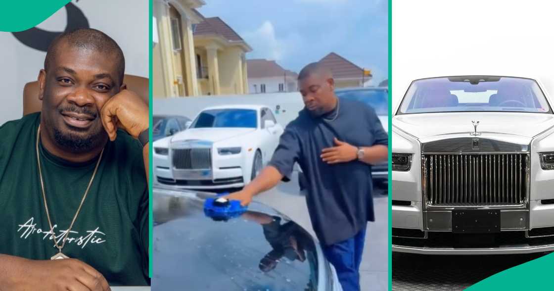 Video of Don Jazzy's garage.