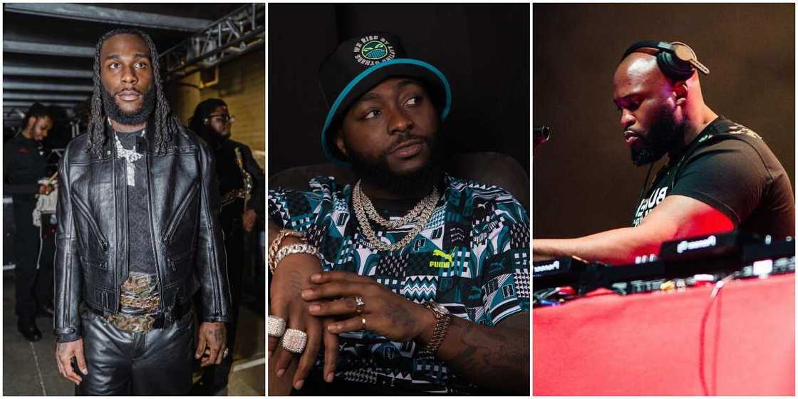 Burna's DJ shades Davido