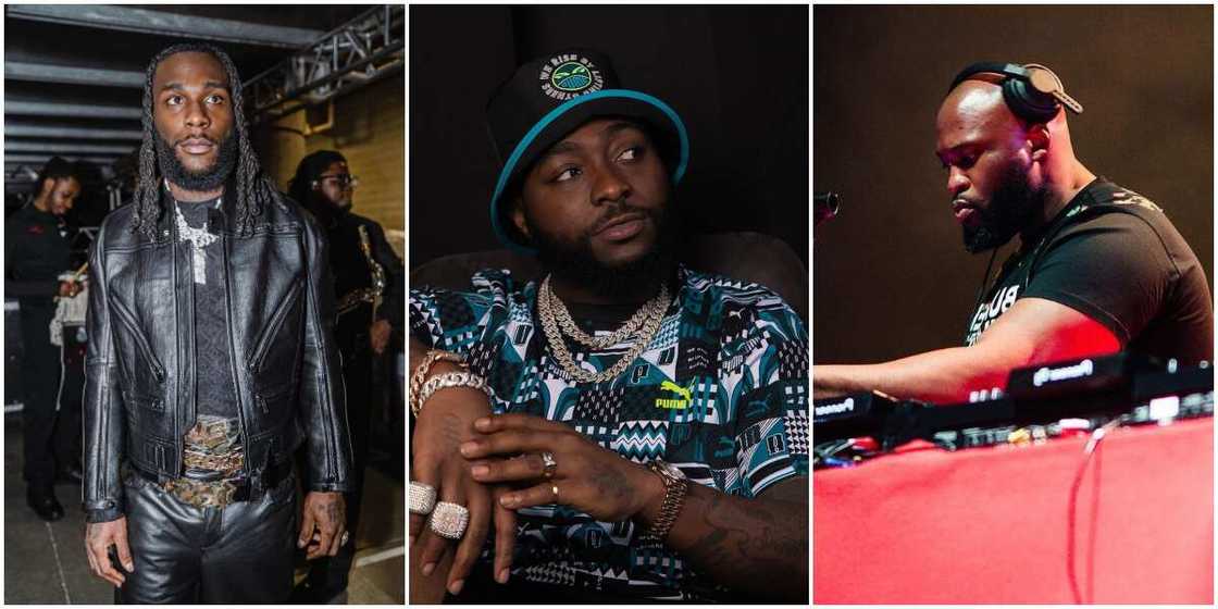 Burna's DJ shades Davido Burna's DJ shades Davido