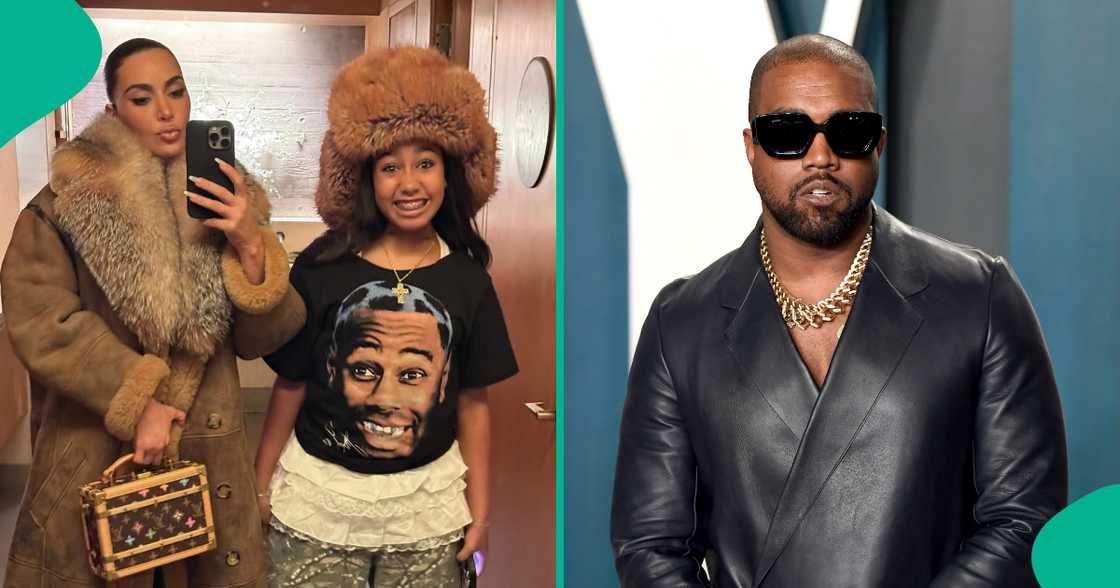 Kim Kardashian cancels their daughter's visit to Kanye West.