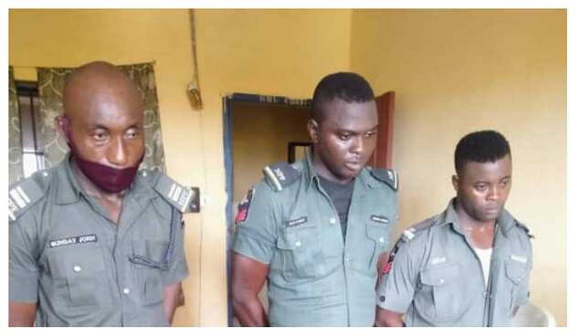 Payback Time as Police in Ogun Sack High-ranking Officers for Extortion, Releases Names, Photos Payback Time as Police in Ogun Sack High-ranking Officers for Extortion, Releases Names, Photos