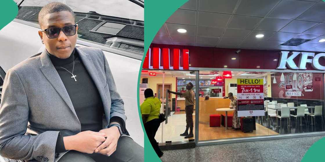 KFC reacts to Lagos airport drama between staff and Gbenga Daniel’s son KFC reacts to Lagos airport drama between staff and Gbenga Daniel’s son