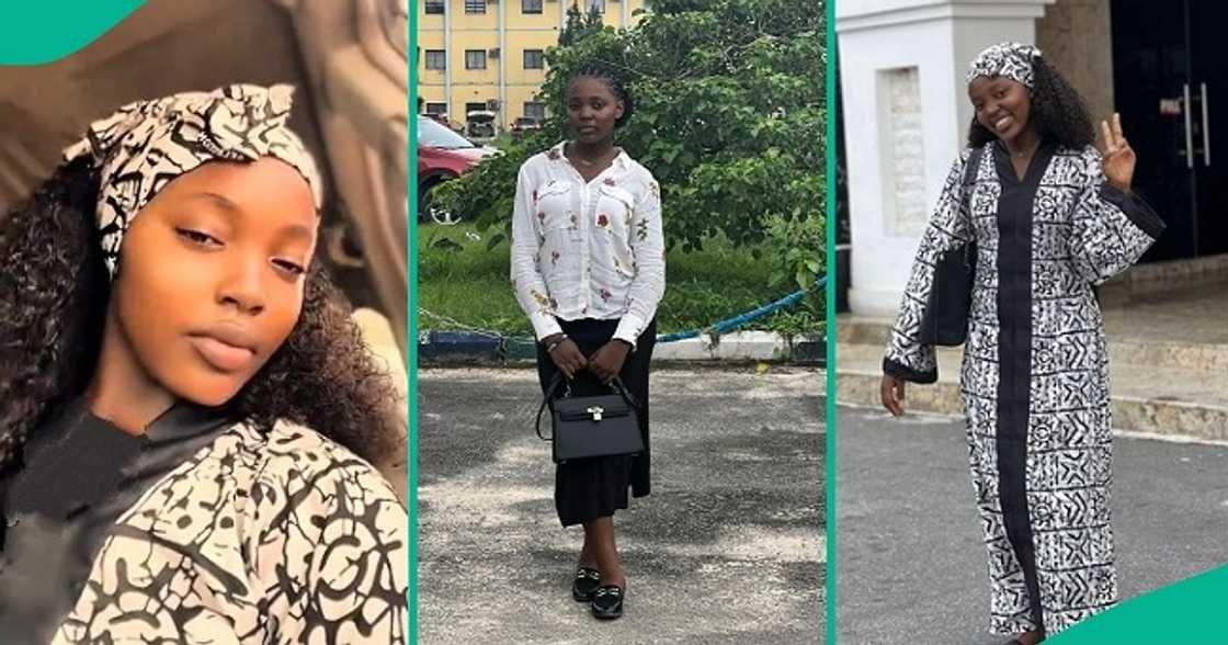 Pastor's daughter cuts her artificial nails before going back home.