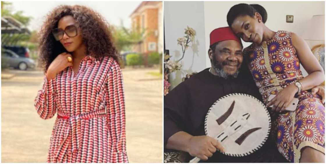 Pete Edochie at 74: Genevieve Nnaji celebrates him with sweet note, shares hilarious video Pete Edochie at 74: Genevieve Nnaji celebrates him with sweet note, shares hilarious video