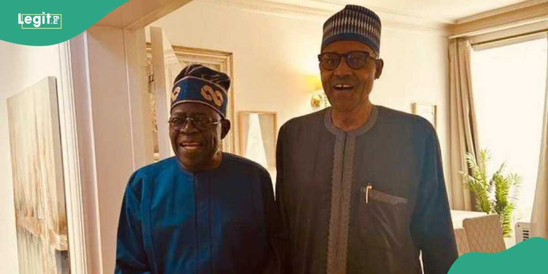 How Buhari reacts to Tinubu’s ‘Emi Lokan’ speech