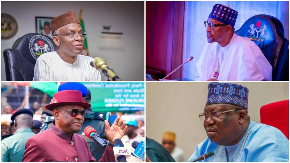 Buhari/El-Rufai/Lawan/Wike/2023 General Elections/Politicians Leaving Office in 2023 Buhari/El-Rufai/Lawan/Wike/2023 General Elections/Politicians Leaving Office in 2023