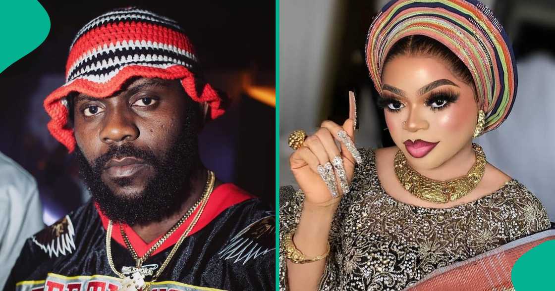 Odumodu Blvck speaks about Bobrisky. Odumodu Blvck speaks about Bobrisky.