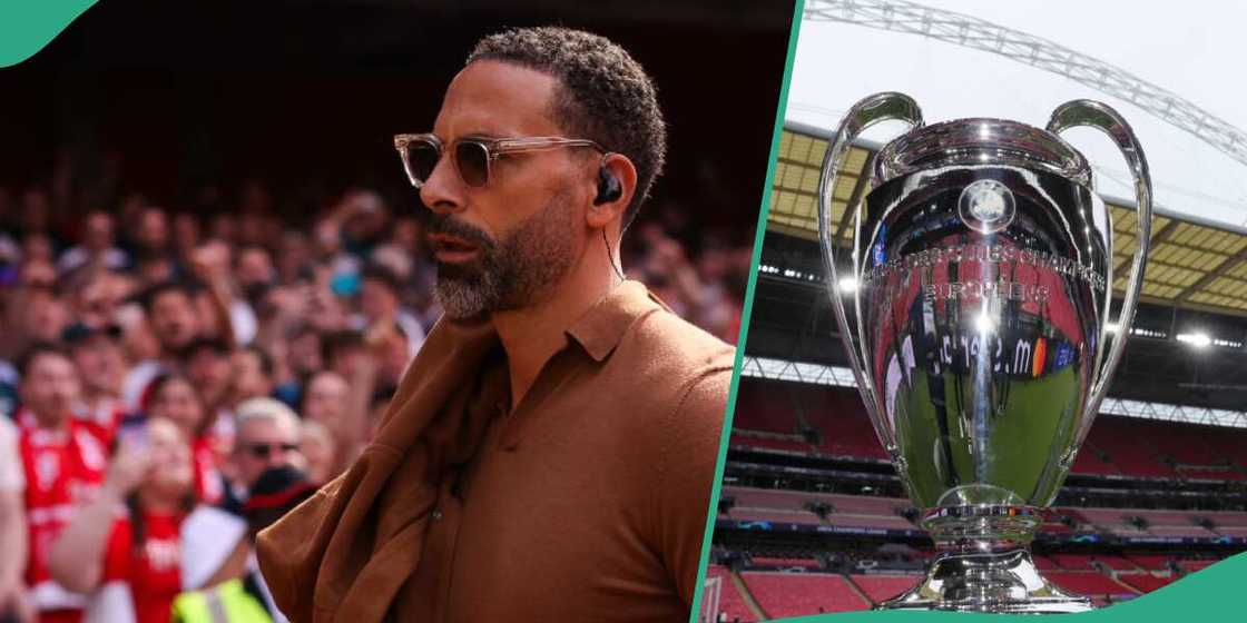 Rio Ferdinand speaks ahead of the UCL final