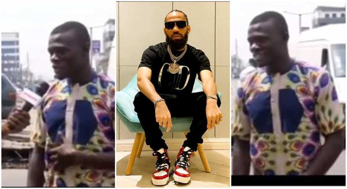 Young Nigerian man from the street raps "Deal With It" by Phyno. Young Nigerian man from the street raps "Deal With It" by Phyno.