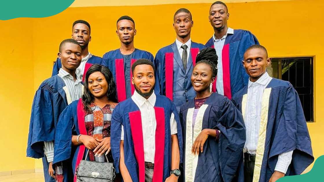 Adeseun Ogundoyin Polytechnic, Eruwa students in graduation. Adeseun Ogundoyin Polytechnic, Eruwa students in graduation.