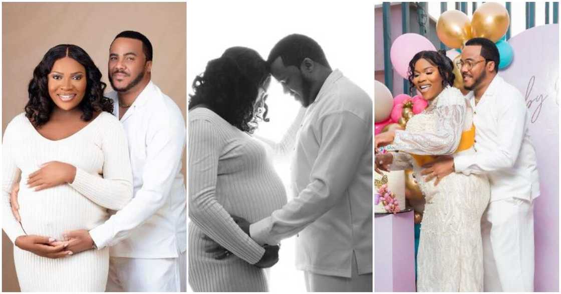 Photos of Micheal Okon and wife Kossi