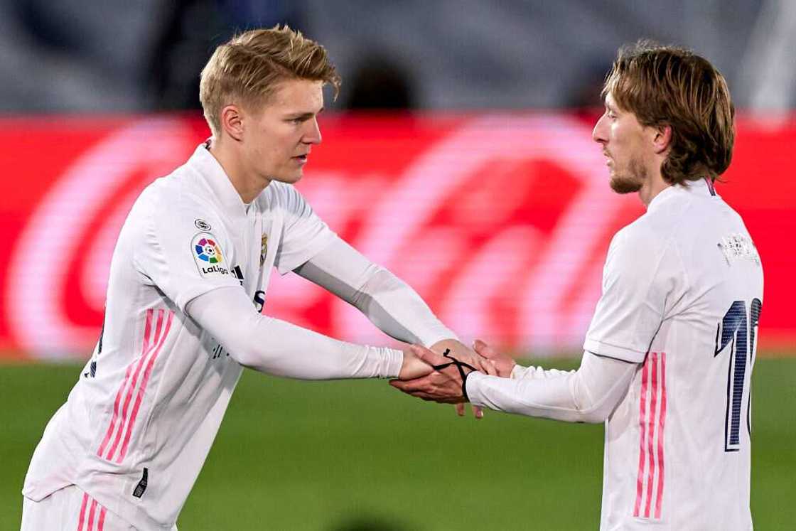 Real Madrid star Martin Odegaard Real Madrid star Martin Odegaard