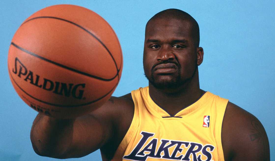 Los Angeles Lakers Shaquille O'Neal portrait Los Angeles Lakers Shaquille O'Neal portrait