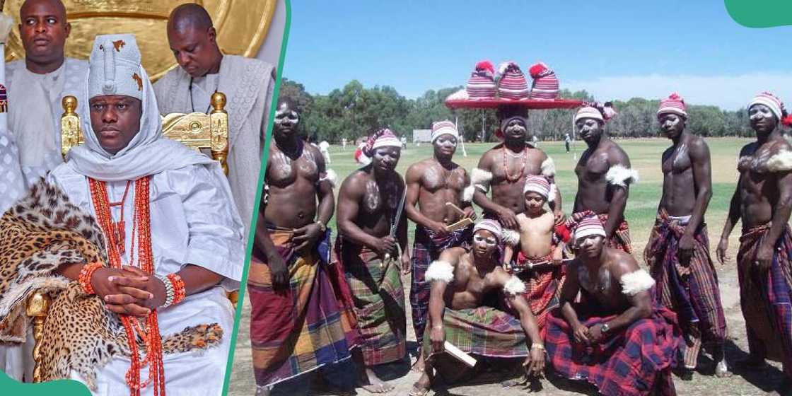 Ooni of Ife explains the origin of the Igbo tribe Ooni of Ife explains the origin of the Igbo tribe
