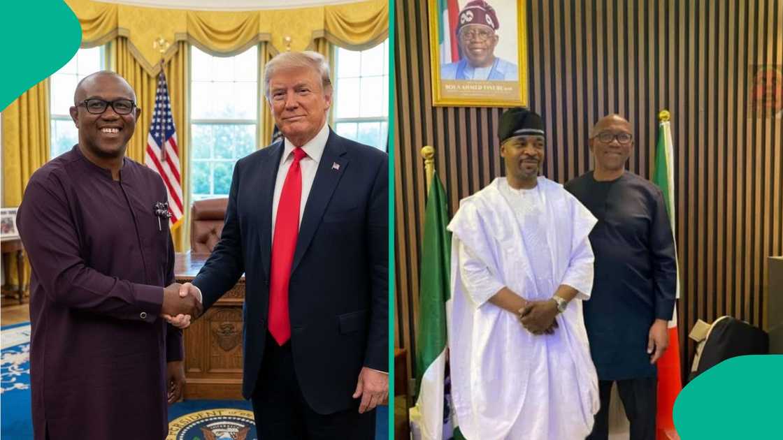 Peter Obi finally addresses claims that he met with US President Donald Trump and NURTW Chairman MC Oluomo. Peter Obi finally addresses claims that he met with US President Donald Trump and NURTW Chairman MC Oluomo.
