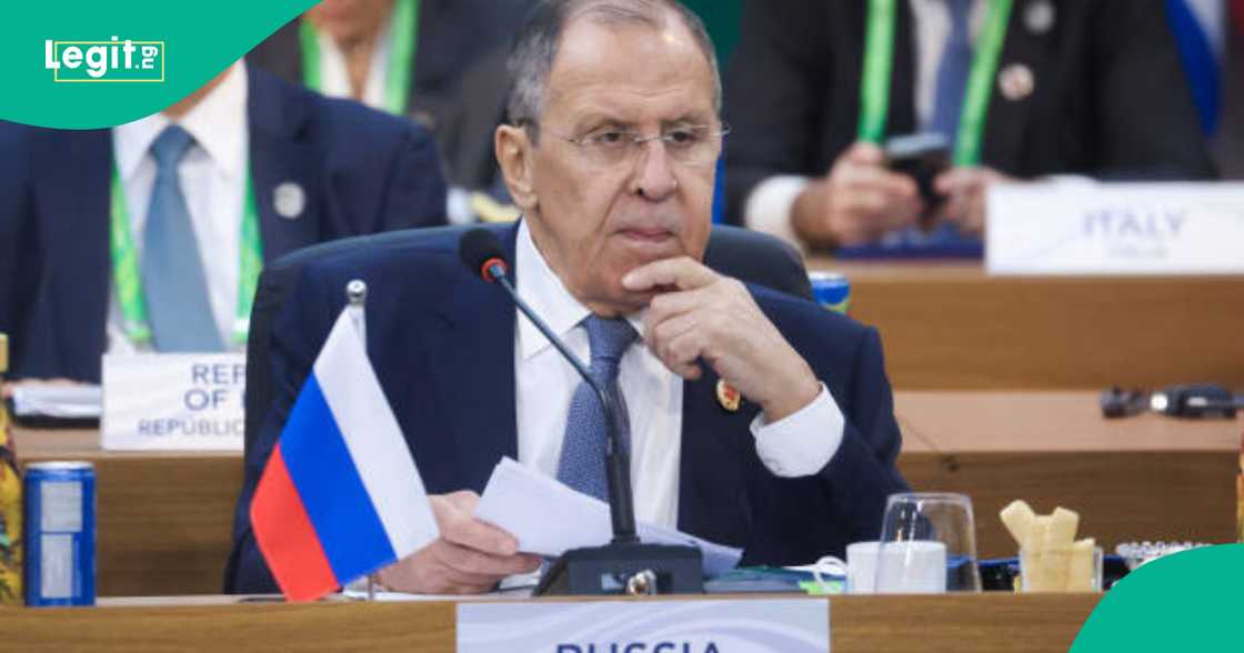 Sergey Lavrov.