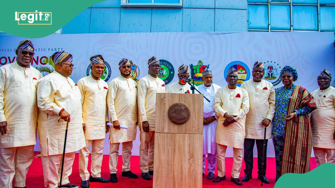 PDP governors have reacted to Atiku Abubakar and Nasir El-Rufai's coalition call PDP governors have reacted to Atiku Abubakar and Nasir El-Rufai's coalition call