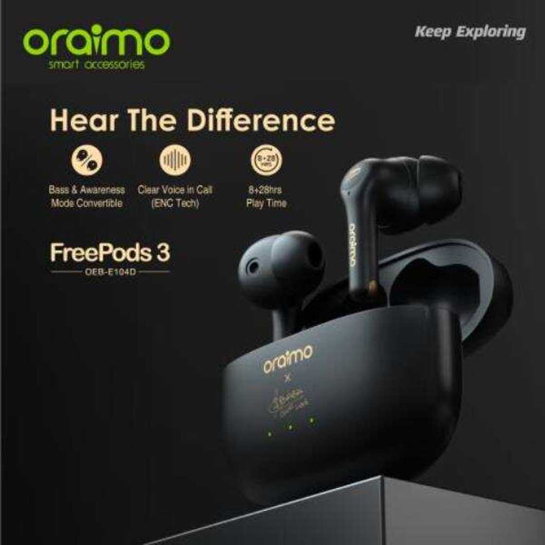 oraimo FreePods 3: Perfect Environmental Noise Cancellation in Speech Mode Are Now a Thing oraimo FreePods 3: Perfect Environmental Noise Cancellation in Speech Mode Are Now a Thing