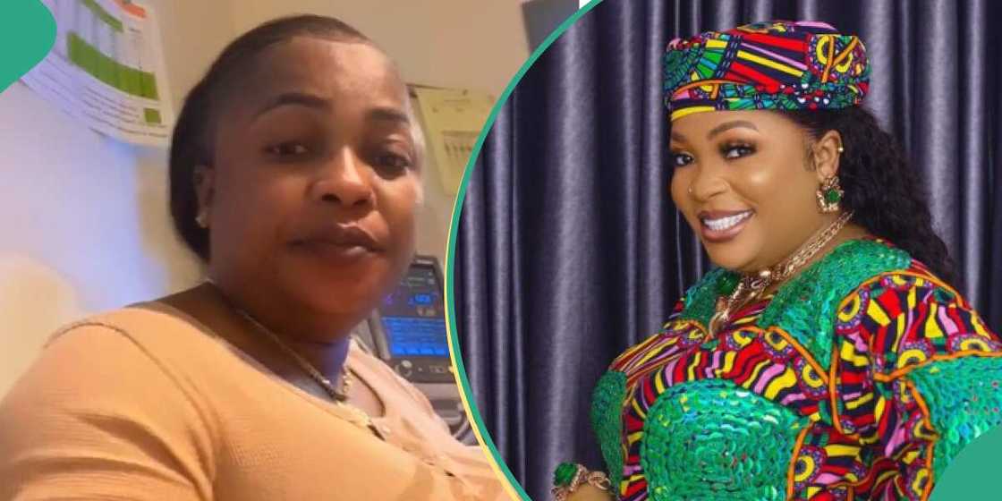 Kemi Afolabi in the hospital, Kemi Afolabi