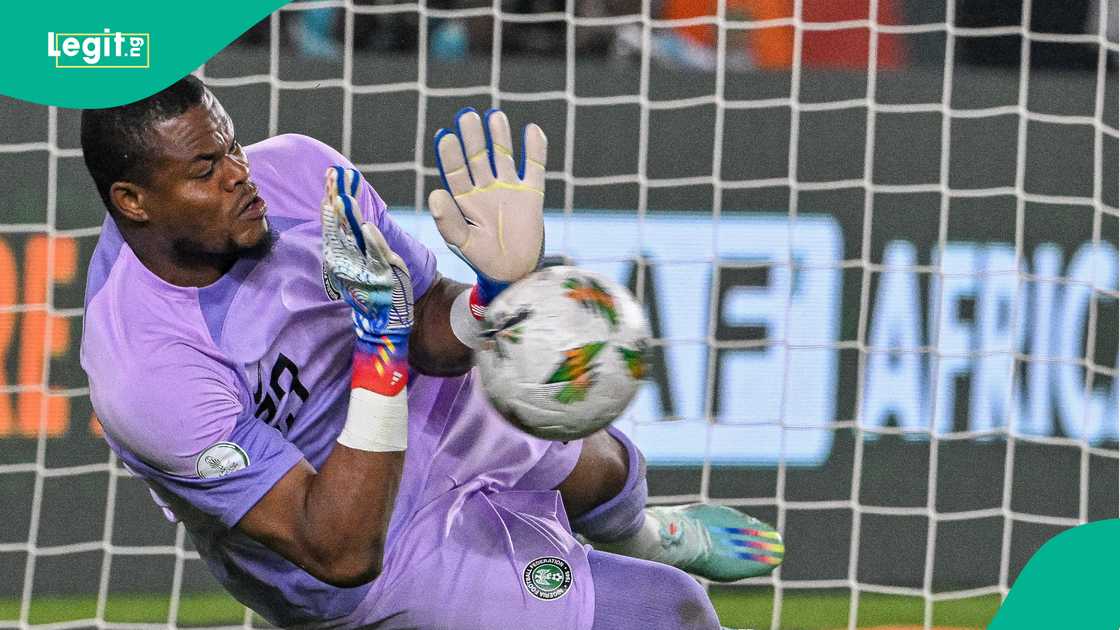 Stanley Nwabali, Super Eagles, AFCON 2023, World Cup, Play offs, Gabon, Nigeria vs DR Congo Stanley Nwabali, Super Eagles, AFCON 2023, World Cup, Play offs, Gabon, Nigeria vs DR Congo