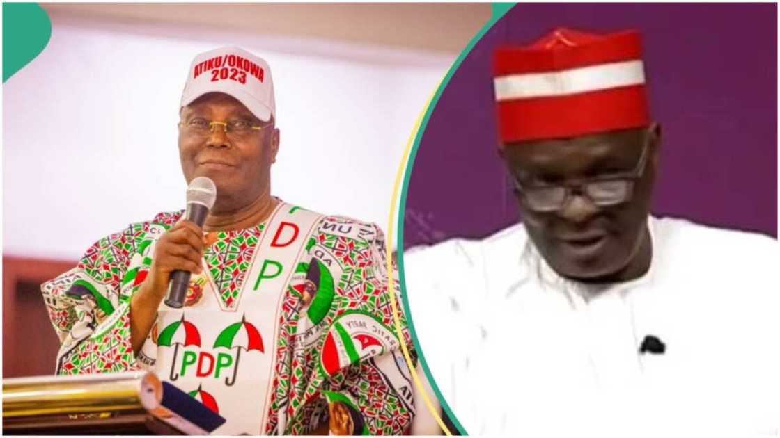 Rabiu Kwankwaso of the NNPP has blasted former Vice President Atiku Abubakar, alleging that the PDP presidential candidate in the 2023 election was lying at 80.