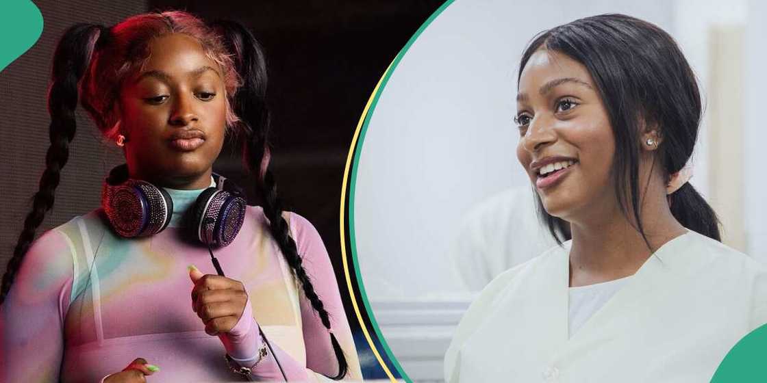 Cuppy shares fun video. Cuppy shares fun video.