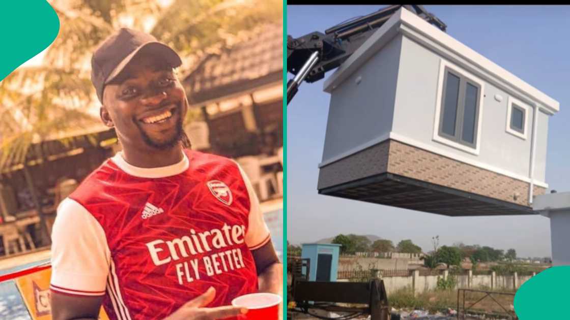 A man shared a video of a nice moveable house. A man shared a video of a nice moveable house.