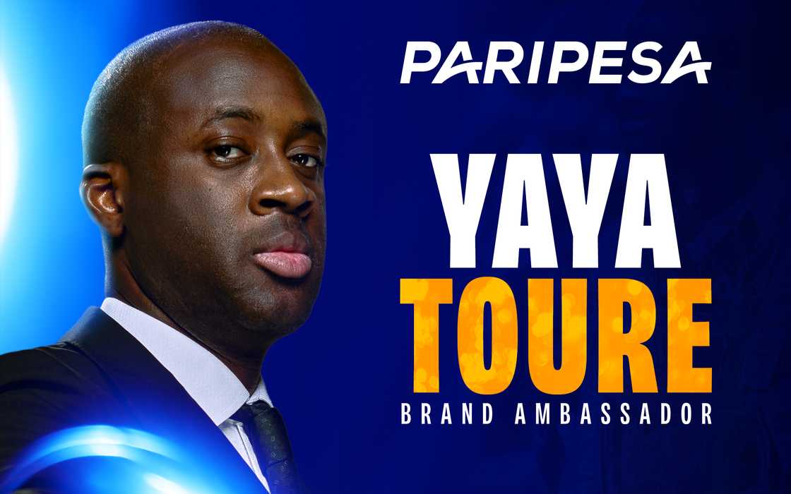 Yaya Touré Becomes PARIPESA's New Brand Ambassador in Africa