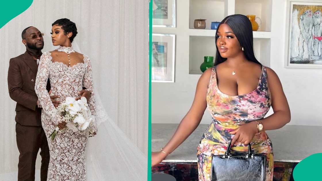 Chioma Adeleke reacts to fan gesture Chioma Adeleke reacts to fan gesture