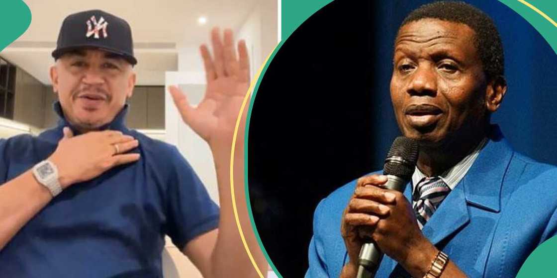 Daddy Freeze reacts to Pastor Adeboye's snow miracle