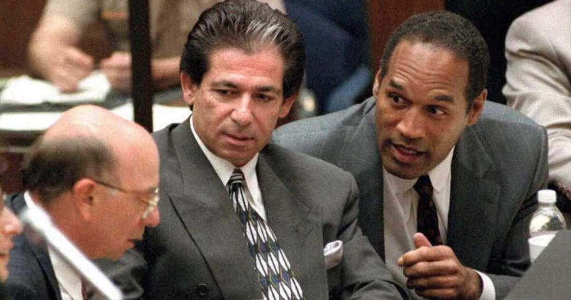 Robert Kardashian OJ Simpson