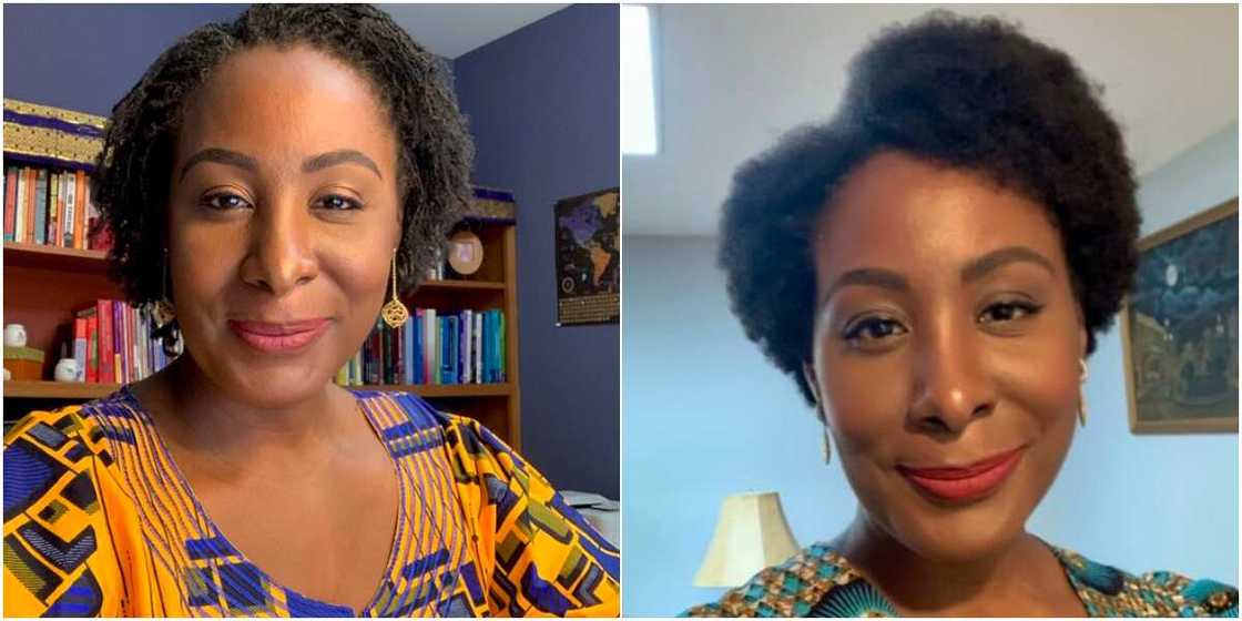 Nigerian woman celebrates after being offered associate professorship in US university Nigerian woman celebrates after being offered associate professorship in US university
