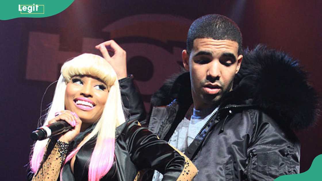 Nicki Minaj and Drake perform at Hammerstein Ballroom Nicki Minaj and Drake perform at Hammerstein Ballroom