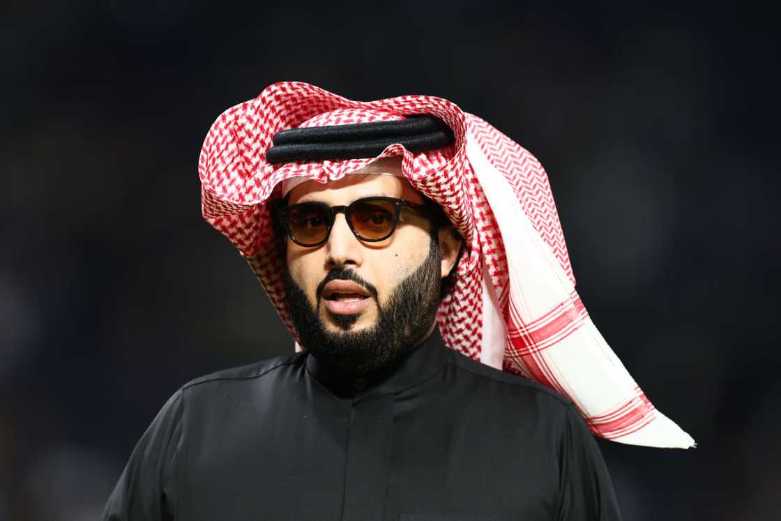 Turki Al-Sheikh in Riyadh, Saudi Arabia. Turki Al-Sheikh in Riyadh, Saudi Arabia.