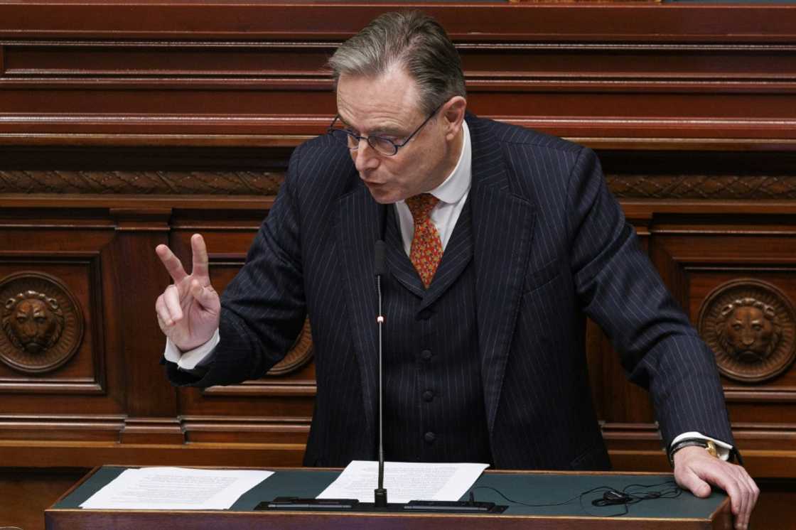 'I will never commit Belgium to sustain on its own the risks and exposures,' De Wever wrote 'I will never commit Belgium to sustain on its own the risks and exposures,' De Wever wrote