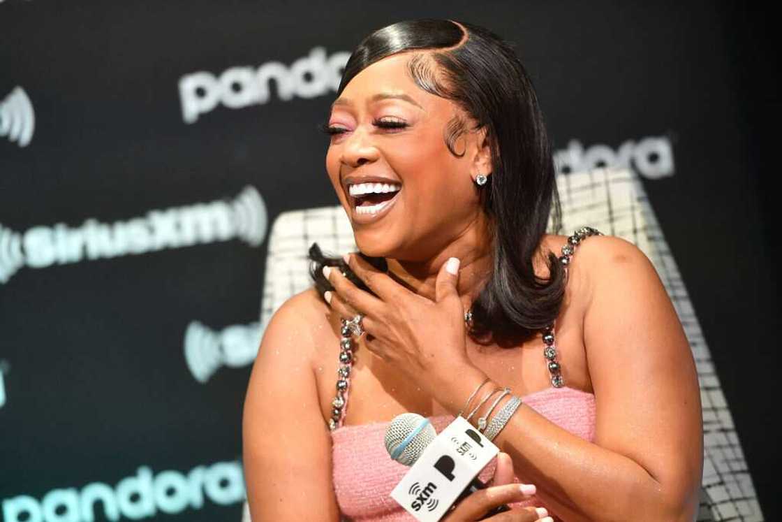 Rapper Trina at Pandora Media Atlanta Office