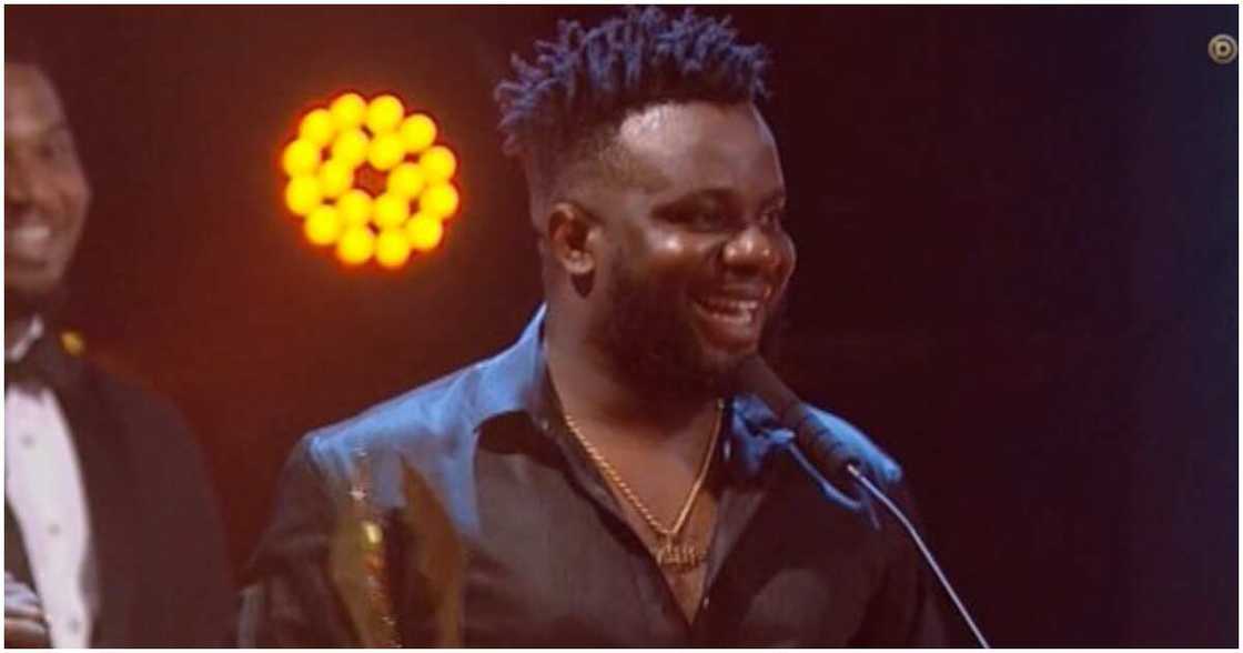 Sabinus speaks against sharing false news about celebrities. Sabinus speaks against sharing false news about celebrities.