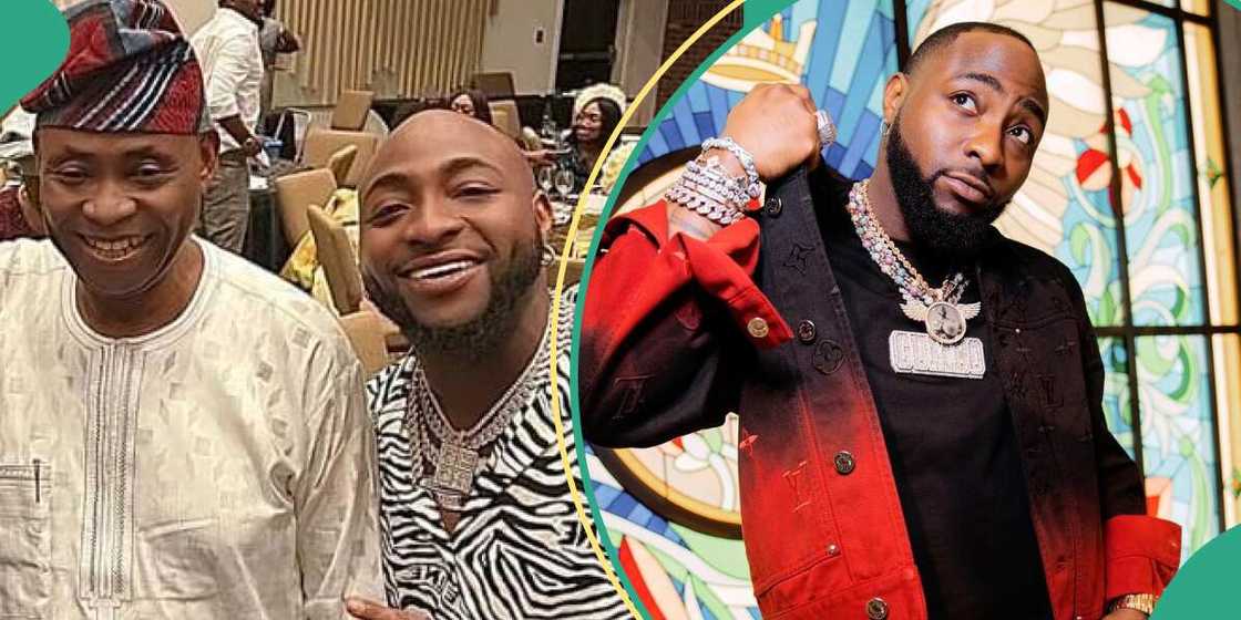 Davido's dad graced event in Ede, Osun state.